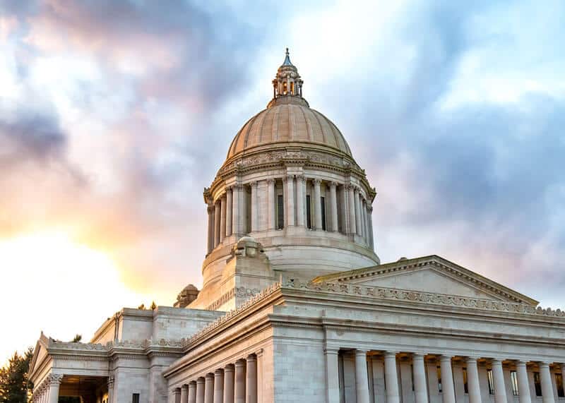 Washington State Capitol building in Olympia